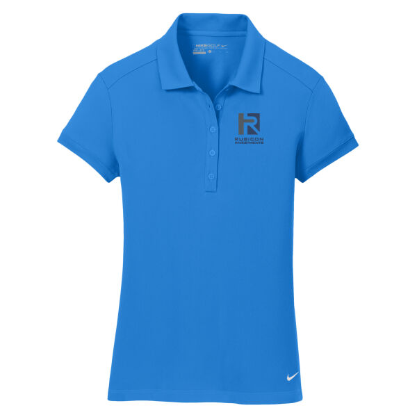   - Ladies Dri FIT Solid Icon Pique Modern Fit Polo Thumbnail