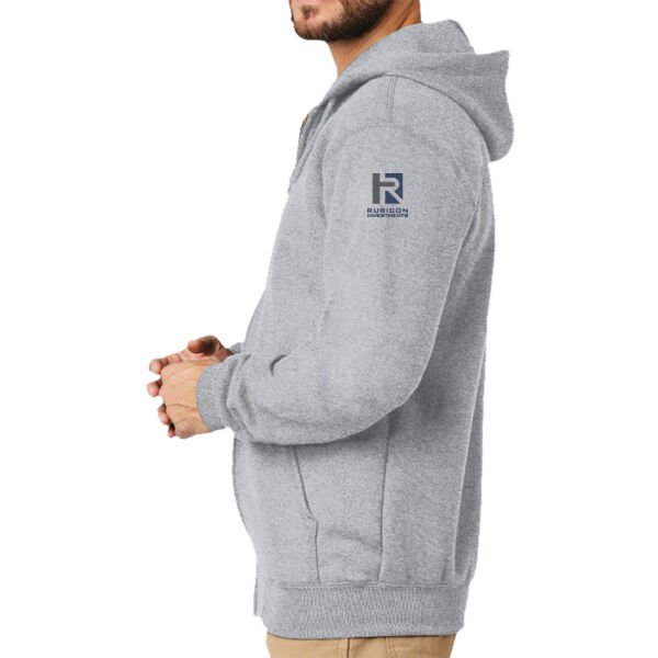   - Midweight Hooded Zip Front Sweatshirt Thumbnail